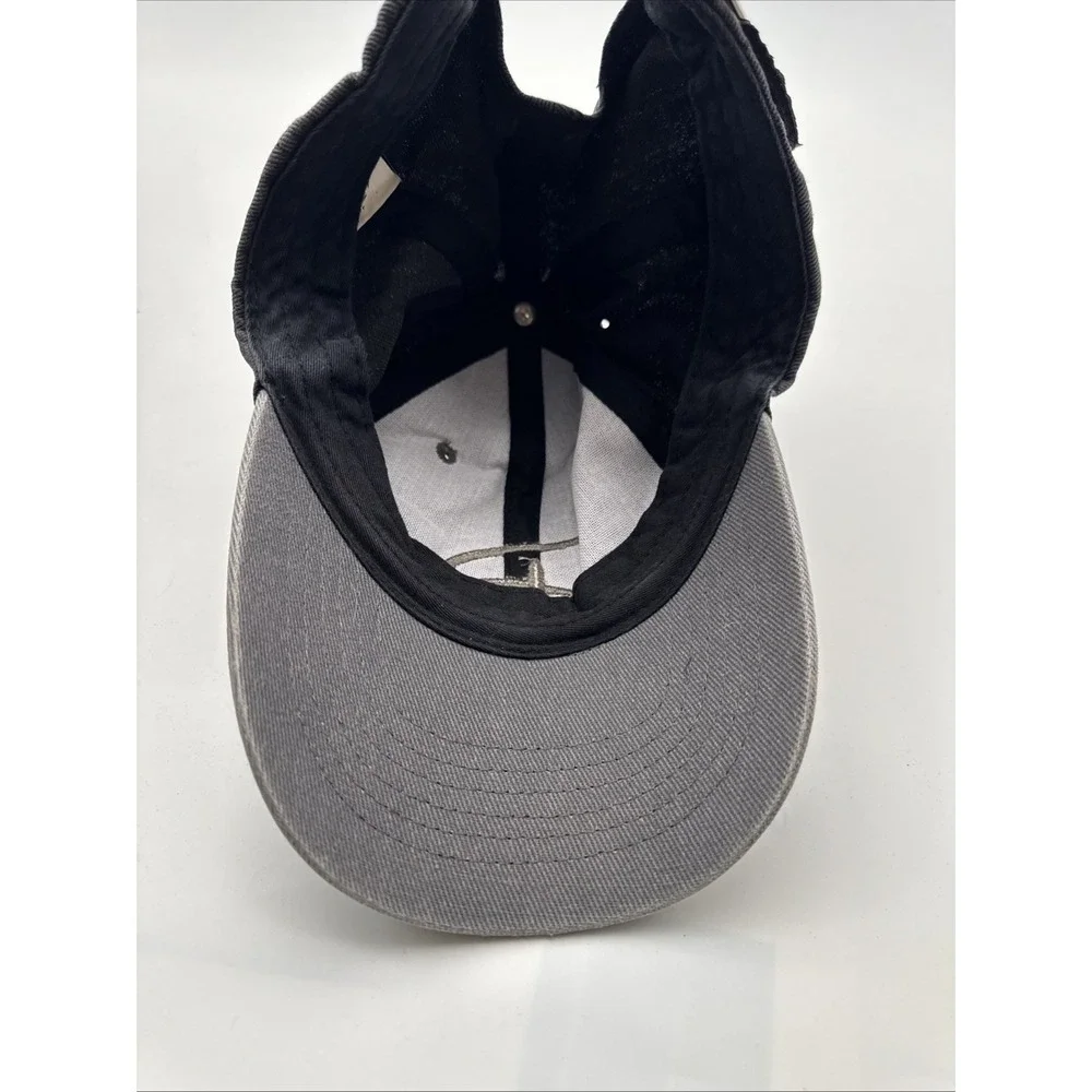 Black Hat Walt Disney World Golf Hat Cap Black “D” With Tee Embroidered Canvas